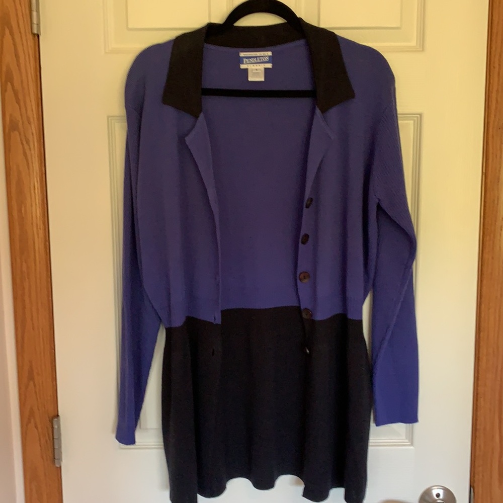 Classic Pendleton Buttoned Cardigan - image 3